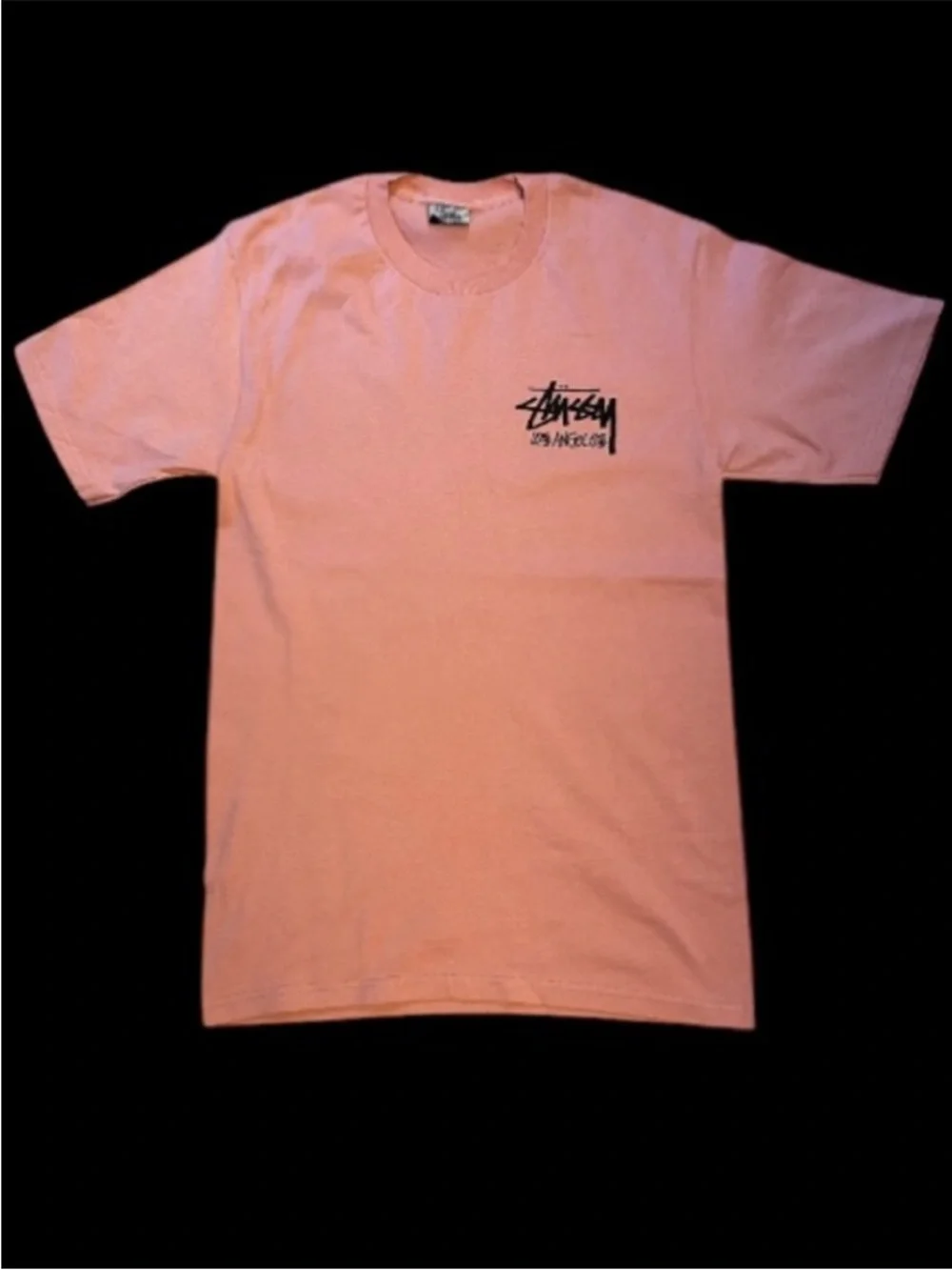 🆕 STUSSY T Shirt LA Exclusive Limited Run Stüssy Unisex Medium Rose Quartz - Picture 2 of 10